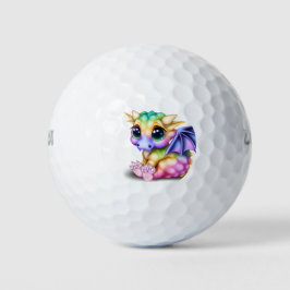 Niedlich und farbenfroh Kawaii Baby Dargon Golfball