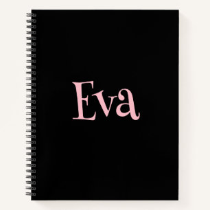 Niedlich und farblich notizbuch