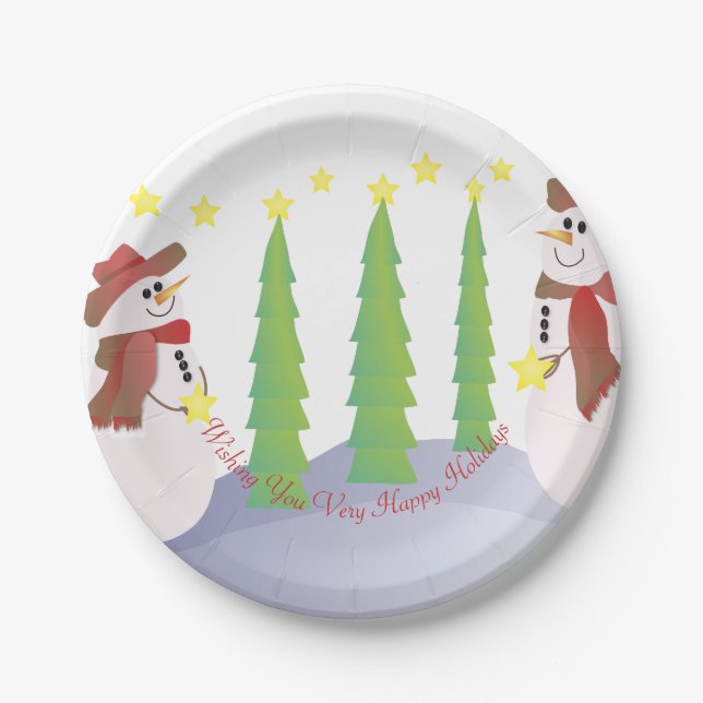 Niedlich und fest pappteller (Vorderseite)