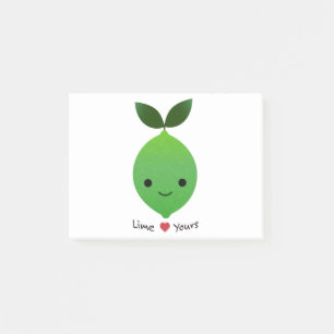 Niedlich und lustig Limon Yours Kawaii Limon Post-it Klebezettel