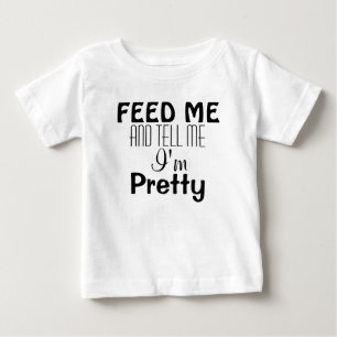 Niedlich und lustig zitiert baby t-shirt