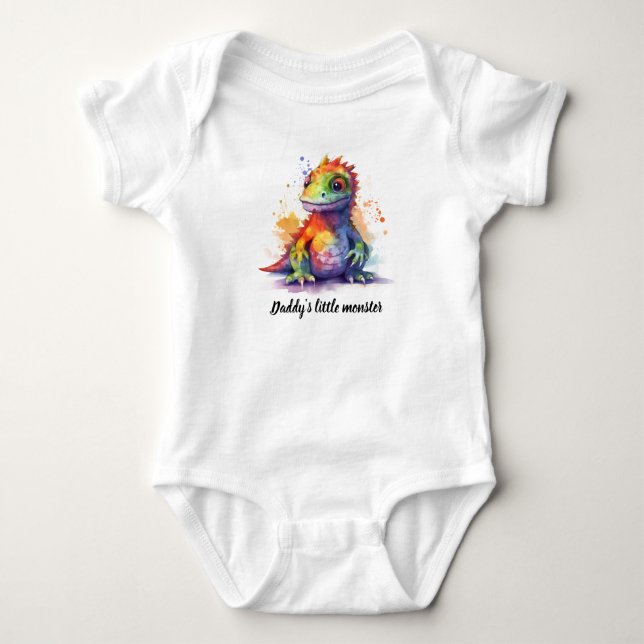 Niedlich und spielerisch baby strampler (Vorderseite)
