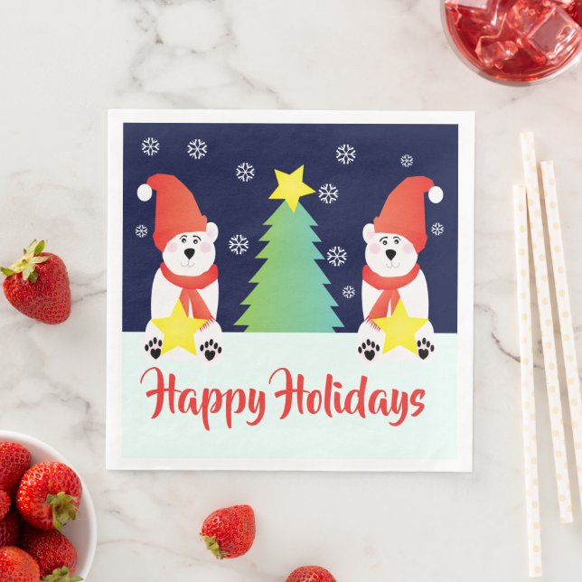 Niedlich und whimsy serviette (Beispiel)