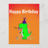 Niedlich und wütend T-Rex Dino Gradient