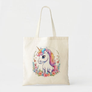 Niedlich Unicorn Cool Unicorn positiv Tragetasche
