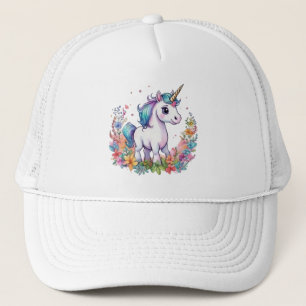 Niedlich Unicorn Cool Unicorn positiv Truckerkappe