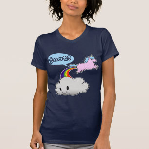 Niedlich! Unicorn-Furz… Toot! T-Shirt