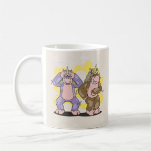 NIEDLICH UNICORN GRIDDY TANCE KAFFEETASSE