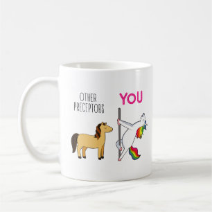 Niedlich Unicorn Nurse Prezeptor Funny Kaffeetasse