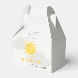 Niedlich unser kleines Sonnengelb, jedes Alter Geb Geschenkschachtel