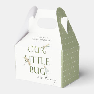 Niedlich unsere kleine Bug Green Dragonfly Babydus Geschenkschachtel