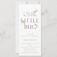 Niedlich unsere kleine Bug Pink Dragonfly Babydusc