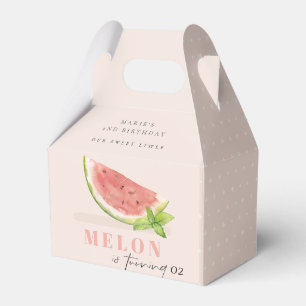 Niedlich unsere kleine Melone Blush jeden Geburtst Geschenkschachtel