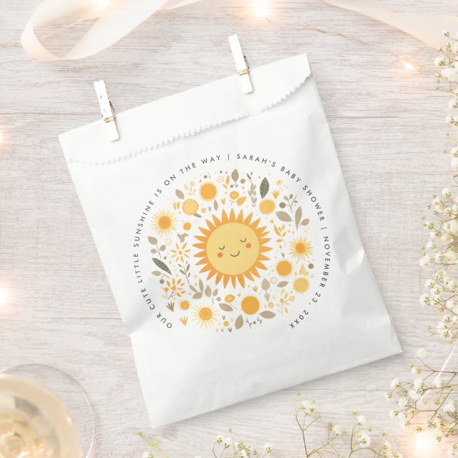 Niedlich unsere kleine Sonnenschutzdusche Boho Sun Geschenktütchen (Ausgeschnitten)