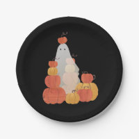 Niedlich Unsichtbares Halloween Pumpengarten Schwa