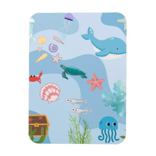 Niedlich unter dem Meer Magnet