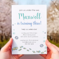 Niedlich unter dem Meer und dreitägiger Geburtstag