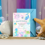 Niedlich unter der Karte des Schiffstauchers<br><div class="desc">Unsere Kollektion "Niedlich unter der Sea Baby Shower" zeigt sanfte Aquarellbilder mit schönen Meeresbildern in Pastellfarben. Alle Skripte sind in einer Kombination aus Serif und handgeschriebenem Schriftart mit Farben,  die Sie nach Belieben ändern können. Karo in unserem Shop für weitere Artikel aus dieser Kollektion.</div>