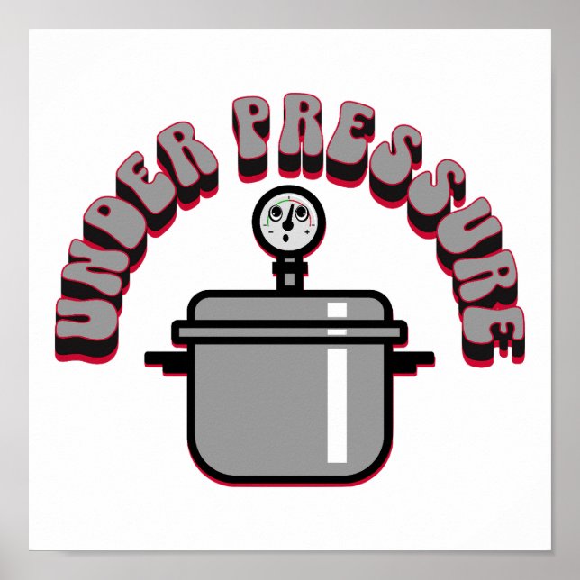 Niedlich unter Druck stehende Plakate (Vorne)