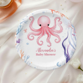 Niedlich unter Meer Pappteller