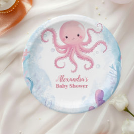 Niedlich unter Meer Pappteller