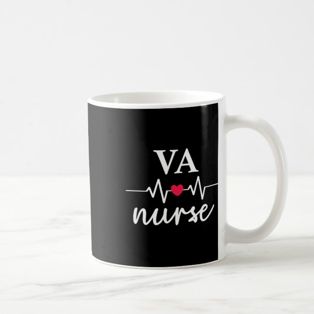 Niedlich Va Nurse Rn Nursing Department Kaffeetasse (Rechts)