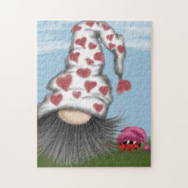 Niedlich Valentine Gnome Puzzle