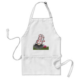 Niedlich Valentine Gnome Schürze