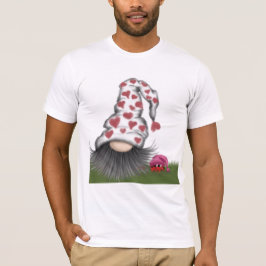 Niedlich Valentine Gnome T-Shirt