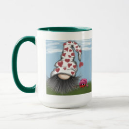 Niedlich Valentine Gnome Tasse