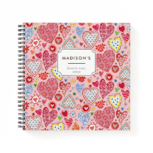 Niedlich Valentinherzen Liebe rosa Muster