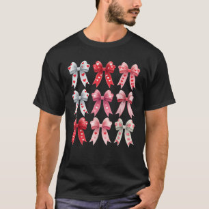 Niedlich Valentinstag Herzklopfen Frauen Kinder T-Shirt