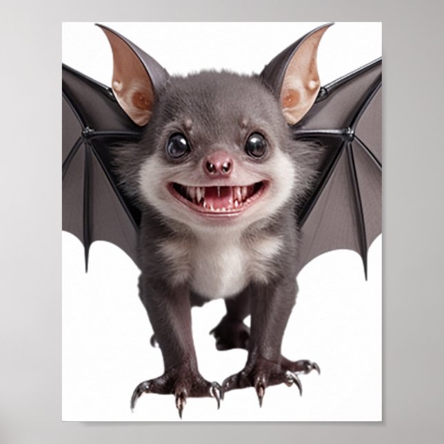 Niedlich Vampire Bat Poster (Vorne)