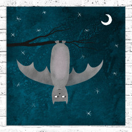 Niedlich Vampire Bat Poster