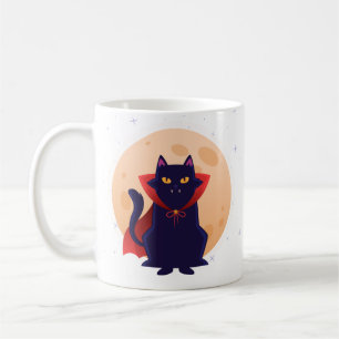 Niedlich Vampire Cat Kaffeetasse