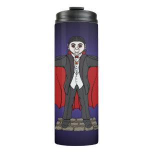 Niedlich Vampire/Dracula Thermosbecher