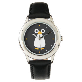 Niedlich Vector Penguin Armbanduhr