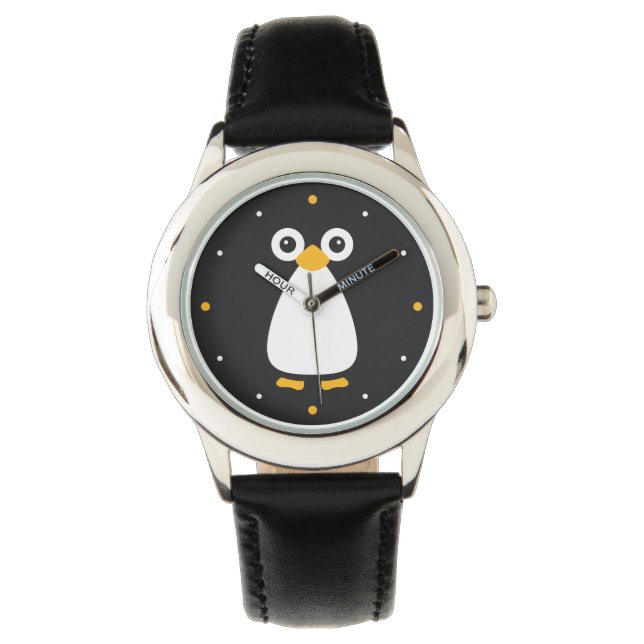 Niedlich Vector Penguin Armbanduhr (Vorderseite)
