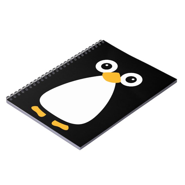 Niedlich Vector Penguin Notizblock (Linke Seite)