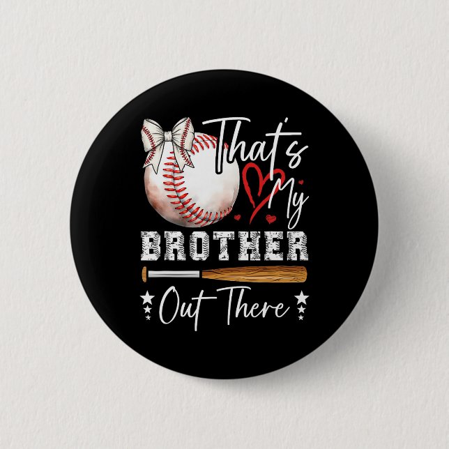 Niedlich verkaufen Schwester, das ist mein Bruder  Button (Vorderseite)