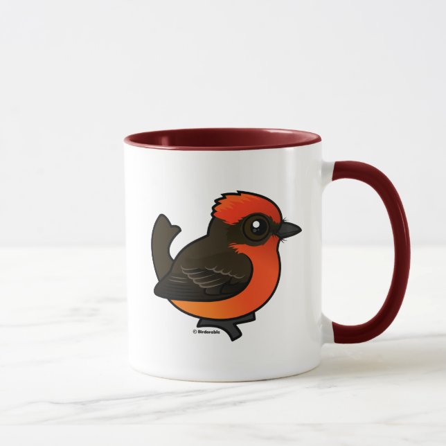 Niedlich Vermilion Flycatcher Tasse (Rechts)