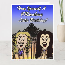 Niedlich Versailles Cartoon Happy Birthday Card Karte