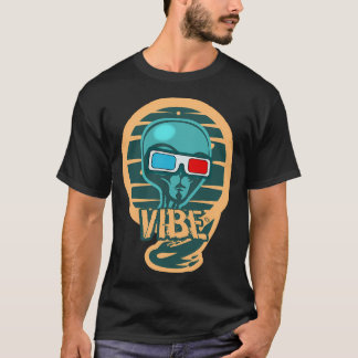 Niedlich Vibe Alien Cool T-Shirt