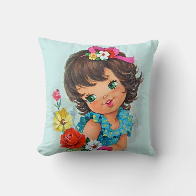 niedlich Vintag Kissen (Vorderseite)