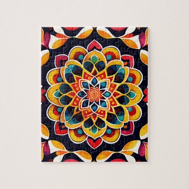 Niedlich Vintag Mandala Puzzle (Vertikal)