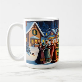 Niedlich Vintages Weihnachten Kaffeetasse