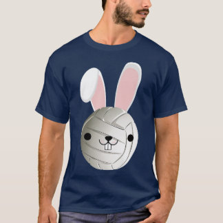 Niedlich Volleyball Bunny Funny Funny Kids Boys Gi T-Shirt