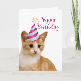Niedlich von Ihrer Hauskatze Happy Geburtstag Gruß Karte
