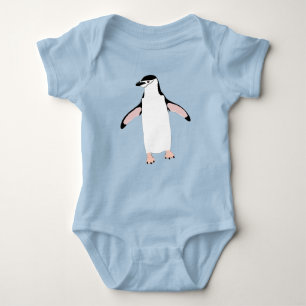 Niedlich Waddling Chinstrap Penguin Baby Strampler