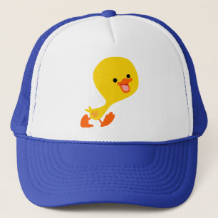 Niedlich Walking Cartoon Duckling Hat Truckerkappe